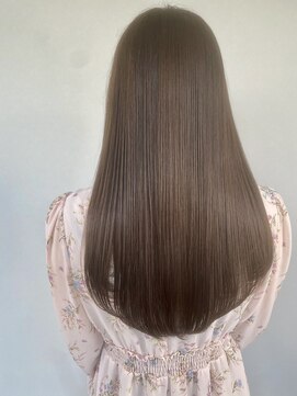 アヴァンス 神戸元町店(AVANCE.) ケラ熱　カラー同時施術　艶