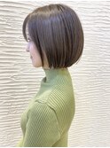 【morio】札幌ボブ 大人かわいい暗髪ミニボブ