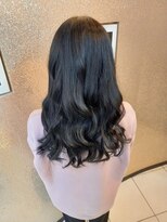 ヘアメイク マリアアンドコー KKRホテル博多店(MARIA&Co) ブルーブラックカラー　miku