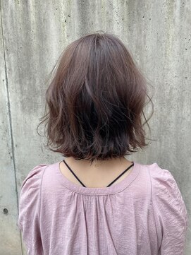 スーリール 姪浜店(Sourire) ふんわりカールボブ【sourire 神田】