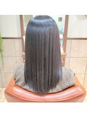 美髪ナチュナルストレート+ハホニコトリートメント　髪質改善