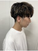 波巻きパーマ