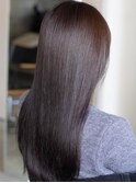 エアリーロング/美髪/暗めカラー/イメチェン