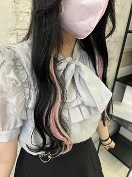 プライズ 池袋店(prize) ホワイト×ペールピンクイヤリングカラー学割U24池袋9104