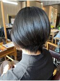 緩やかな前下がりスタイル