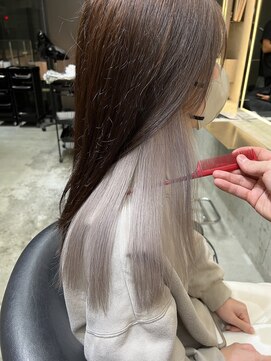 ロンド 表参道店(Lond) 【Lond表参道倉崎涼】ちらっと見えるインナーカラーが可愛い!