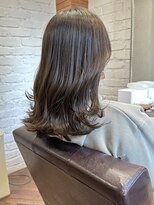 表参道グレージュカラーデジタルパーマイルミナカラー人気吉田8