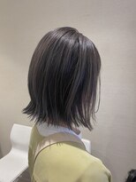 ケンジ 横須賀中央(KENJE) 透けるグレージュカラー