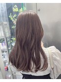 福岡 ブリーチ ベージュ グレージュ ダブルカラー ハイライト