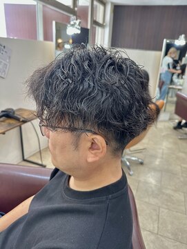 アート(art) 大人かっこいい波巻きツイスパ