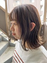メロウ(mellow)&nbsp;ミディアムボブ×マットカラー