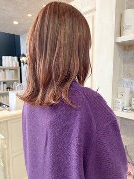 キャアリー(Caary) 福山市美容室Caary人気20代30代柔らかマロンブラウンカラー