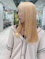 ノラ シンディ(NORA CYNDY)&nbsp;ブロンド/抜きっぱなし/ケアブリーチ/ホワイトブロンド