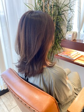 マーリャヘアー(mallia hair) くびれミディアム
