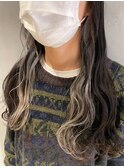 ハイトーンイヤリングカラー インナーカラー