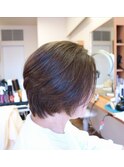 すっきり感のあるショート
