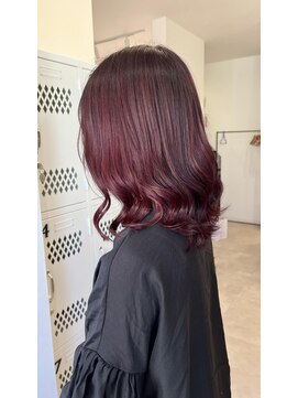 リル 新浜店(LiL) ボルドーピンク葉田11