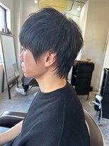 メンズカット バイ ソイクフ(メンズカット by SOY-KUFU)&nbsp;フェードカットMEN'S HAIR黒髪スタイル