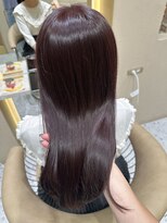 プアメリア 名古屋(Puamelia)&nbsp;ケアカラー/髪質改善/ブリーチなし/ブラウンピンク