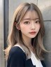 【人気NO2メニュー】骨格カット＋透明感カラー（ヒアルロン酸使用）￥8,900