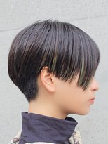 トリコ ショップアンドヘアサロン(tricot shop hair salon)&nbsp;骨格改善カット×ハンサムショート×デザインカラー　フクザワ