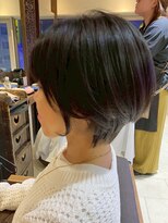 ヘアリゾート粋 ティガ 池袋店(tiga)&nbsp;前下がりショート/ショートレイヤー
