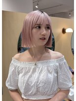 スタン 渋谷(Stam)&nbsp;ホワイトピンクボブハイトーンピンクボブ渋谷駅