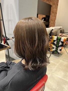 ポリッシュヘアーメイク 金町店(POLISH hair make) オリーブベージュ