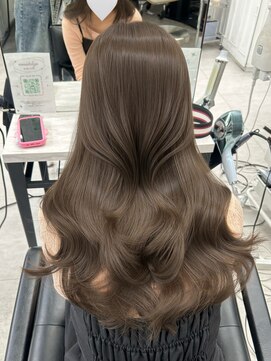 アマトウキョウスマートサロン(AMA TOKYO×Smart Salon) グレージュ  アッシュベージュ  透明感カラー