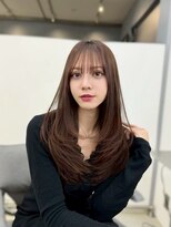 ヒュー 広島(HEW)&nbsp;大人可愛いミディアムレイヤー