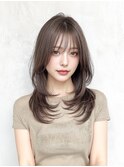 内巻きシャギーレイヤースタイルの紹介♪