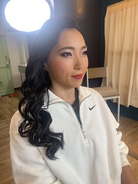 美容堂 ダウンダウン巻き髪