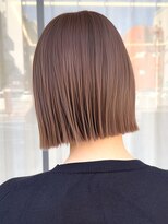 エルヘアメゾン(el. hair maison) 静岡ボブくびれボブタッセルボブ静岡ショートヘーゼルベージュ