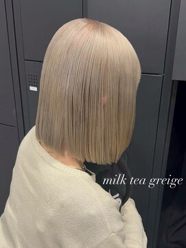 ベレーザ 渋谷(BELEZA) 17682ホワイトアッシュシャンパンベージュミディアムレイヤー