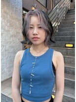 ロマリア ヒルズ 表参道 原宿(Lomalia HILLS)&nbsp;LomaliaHILLSダブルカラーケアブリーチラベンダーボブ