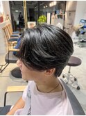 センターパート/ニュアンスパーマ/毛流れパーマ/フェザーパーマ