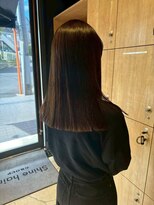 シャインヘアフラッペ 新百合ヶ丘2号店(Shine hair frappe)&nbsp;Shine  hair  frappe  ぱっつんロング