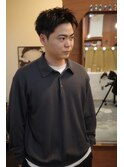 メンズスパイキーショート刈り上げジェットモヒカン眉毛カット