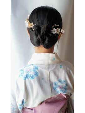 花鳥風月 【花鳥風月】夏浴衣のヘアアレンジ
