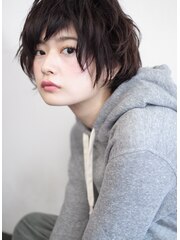 [people] アンニュイツヤ感ショートボブ