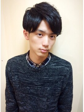 ラウンジ モリオ イケブクロ(Lounge MORIO Ikebukuro) 【morio池袋】ツーブロックサイドパートウェーブ