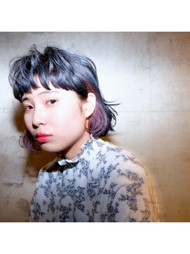 フルールデリズ(fleur de lis) ＊＊コントラスト×インナーカラー×ボブ＊＊