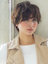 ラプト ビズ 学園前(RAPT bis)&nbsp;小顔パーマショートヘア