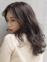 アトリエ フェム(atelier.fem)&nbsp;atelier.fem　透け感グレージュバイオレット