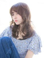 巻いても可愛あるレイヤースタイル