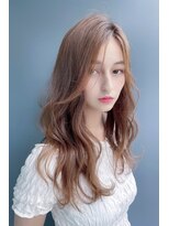 クーエフー(coo et fuu)&nbsp;ココアブラウンの大人かわいいフリンジウェーブ♪♪藤沢