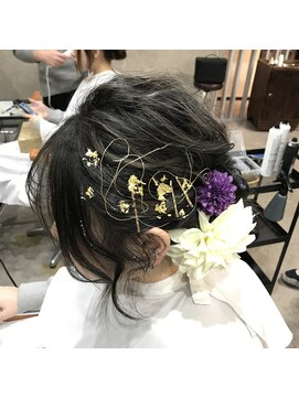ヘアーサロンダイスリテイク(HAIR SALON DICE retake) アップスタイル