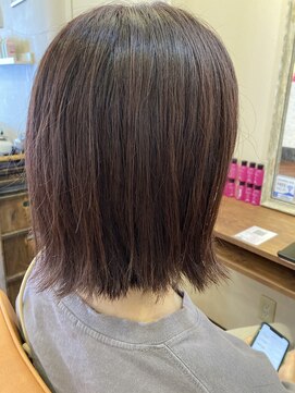 マーブルズ 横浜店(marbles) ナチュラルロブ/ピンクブラウン/カシスピンク[横浜]