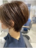 髪質改善/大人ショート/ショートボブ/小顔ショート/大倉山