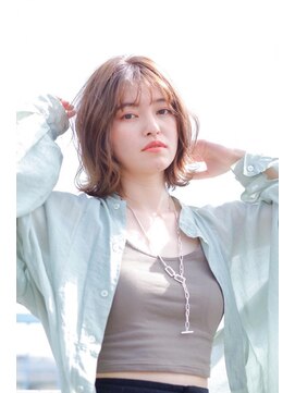 エアー 横浜(AIR) 【湯田】柔らか質感のくびれボブ